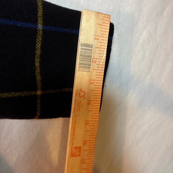 Jones New York Womens Plaid Wool Cropped Peacoat Jacket Size 4 - Picture 11 of 16